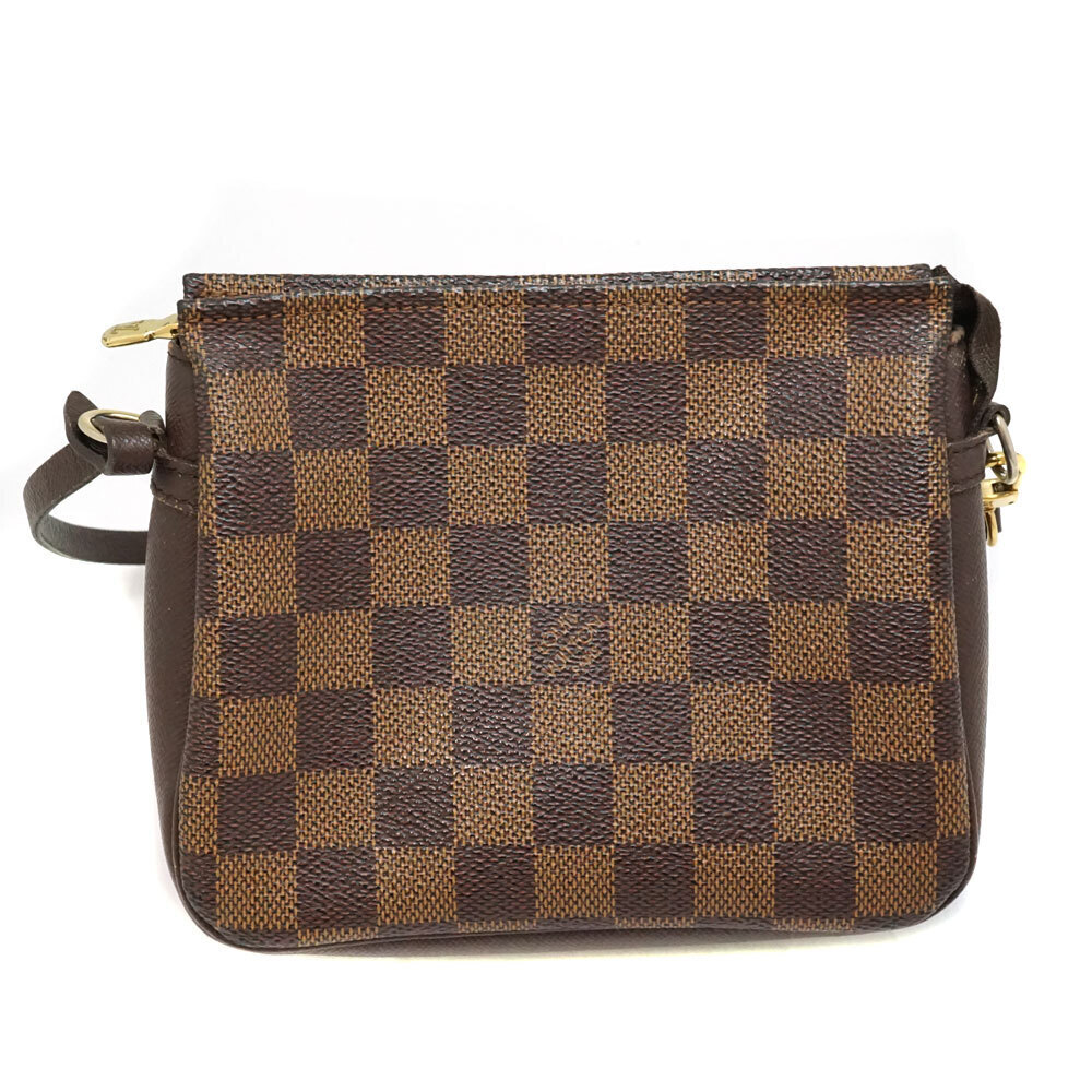 Louis Vuitton Trousse Makeup Clutch Accessory Damier